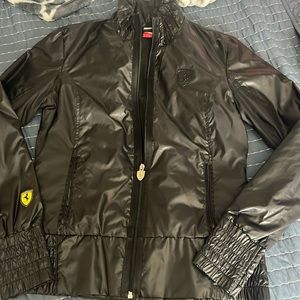 Puma Ferrari metallic jacket,size s women, in perfect condition